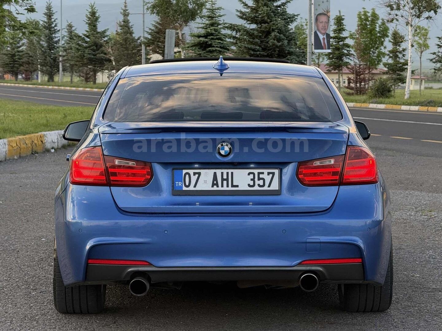 Galeriden BMW 3 Serisi 316i M Sport 2015 Model Erzurum 197.000 km Mavi 6