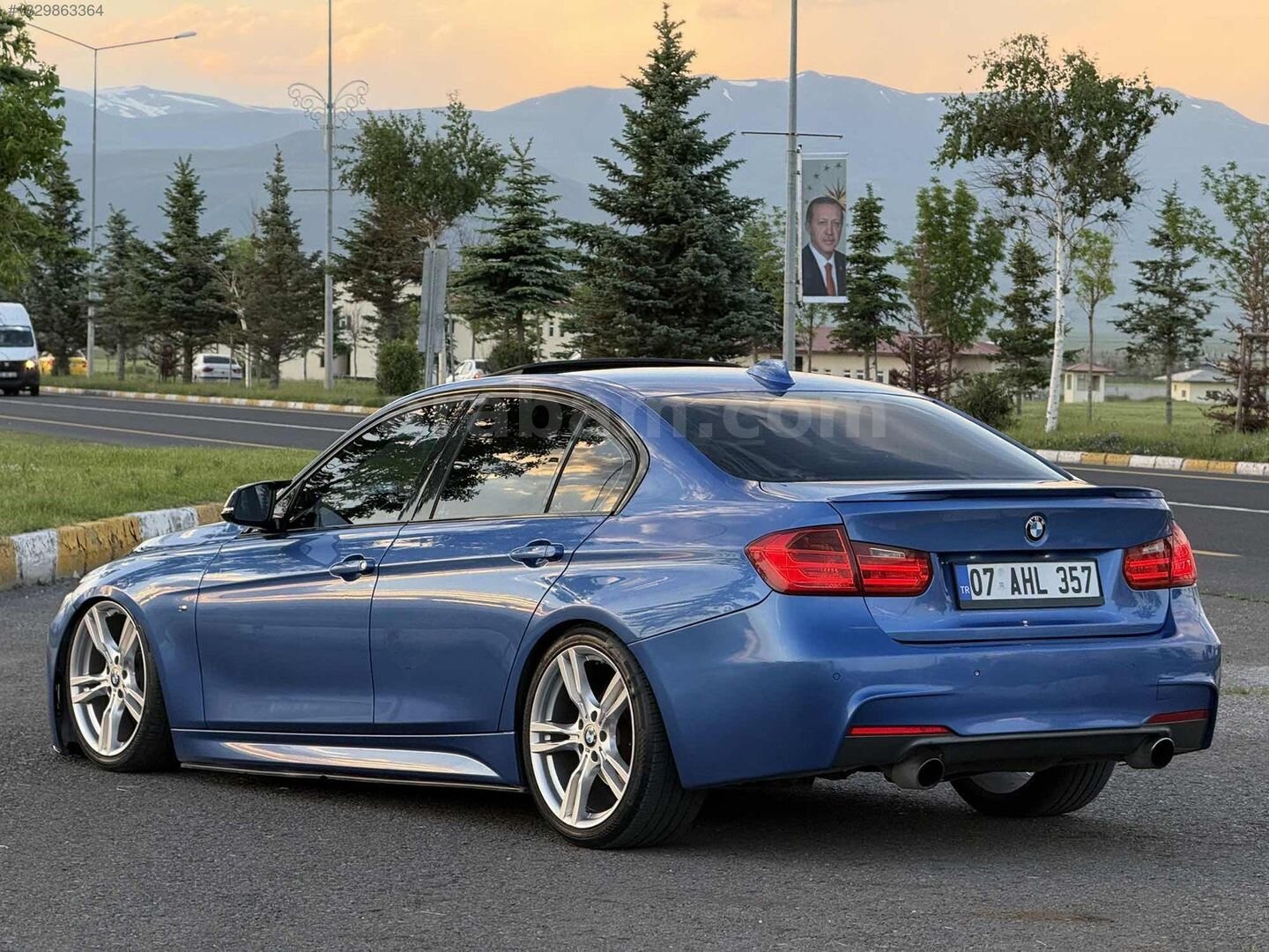 Galeriden BMW 3 Serisi 316i M Sport 2015 Model Erzurum 197.000 km Mavi 5