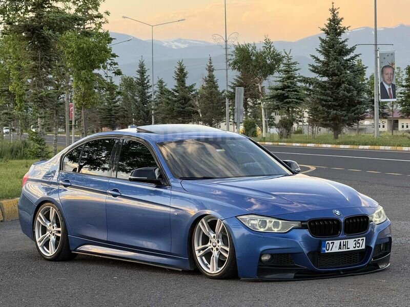 Galeriden BMW 3 Serisi 316i M Sport 2015 Model Erzurum 197.000 km Mavi