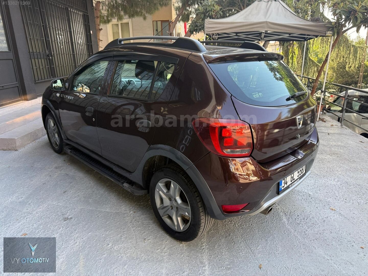 Galeriden Dacia Sandero 0.9 TCe Stepway Easy-R 2017 Model İstanbul 54.000 km Kahverengi 4