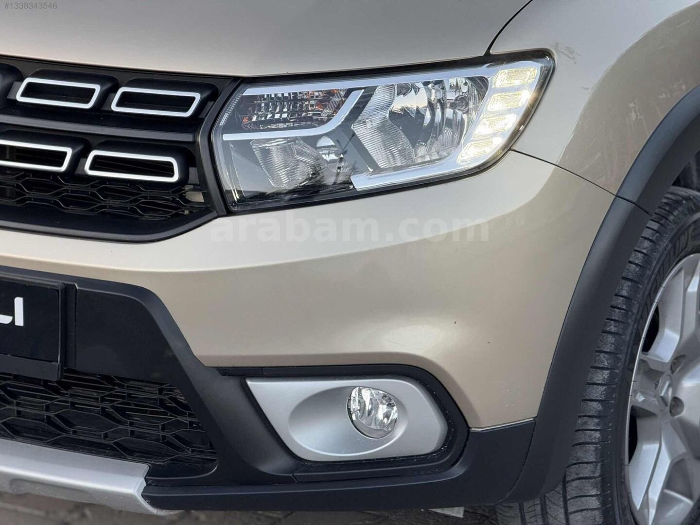 Galeriden Dacia Sandero 0.9 TCe Turbo Stepway 2020 Model Niğde 55.000 km Bej 6