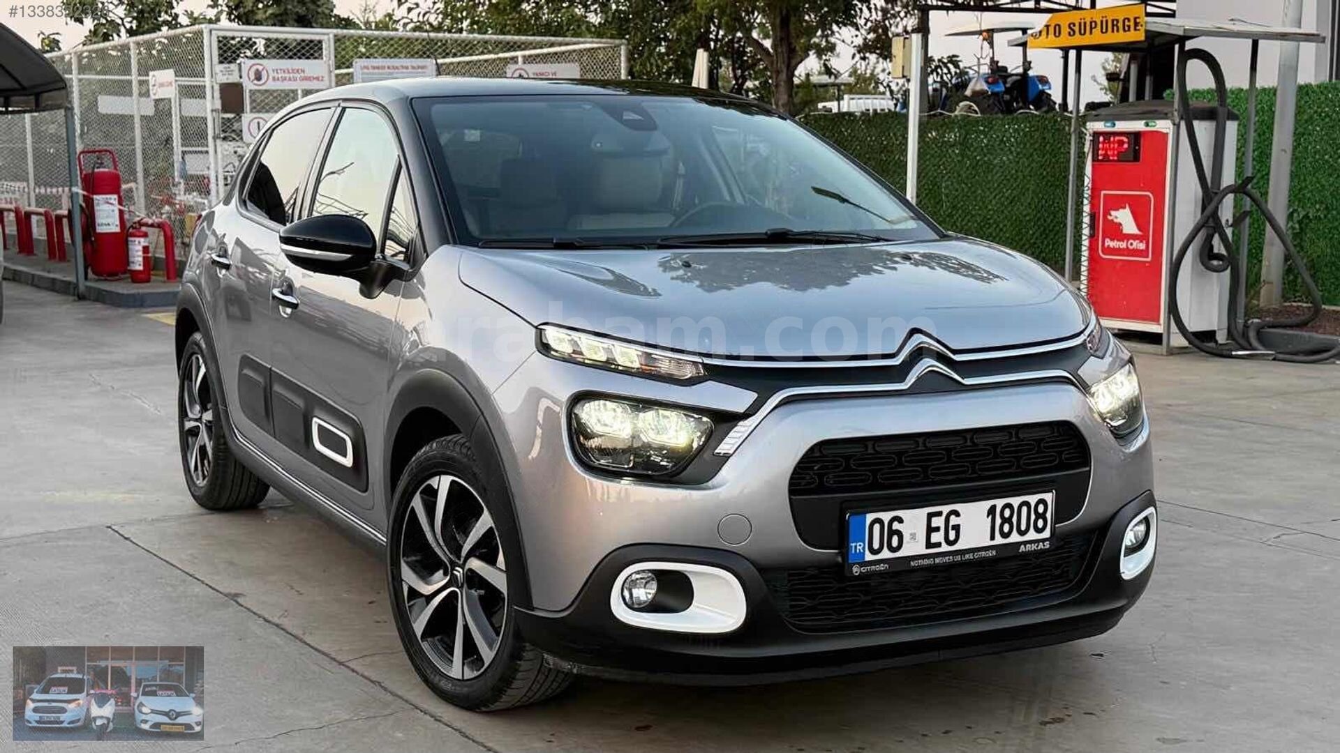 Galeriden Citroen C3 1.2 PureTech Shine 2024 Model Manisa 38.900 km Gri 1