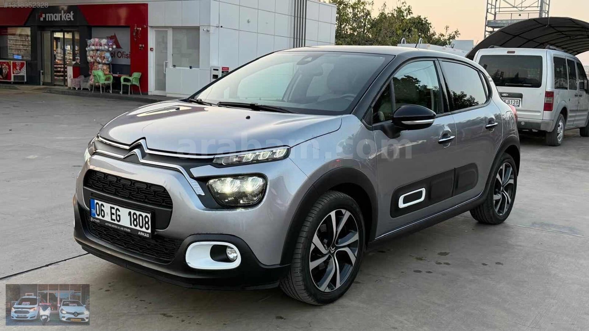 Galeriden Citroen C3 1.2 PureTech Shine 2024 Model Manisa 38.900 km Gri 3