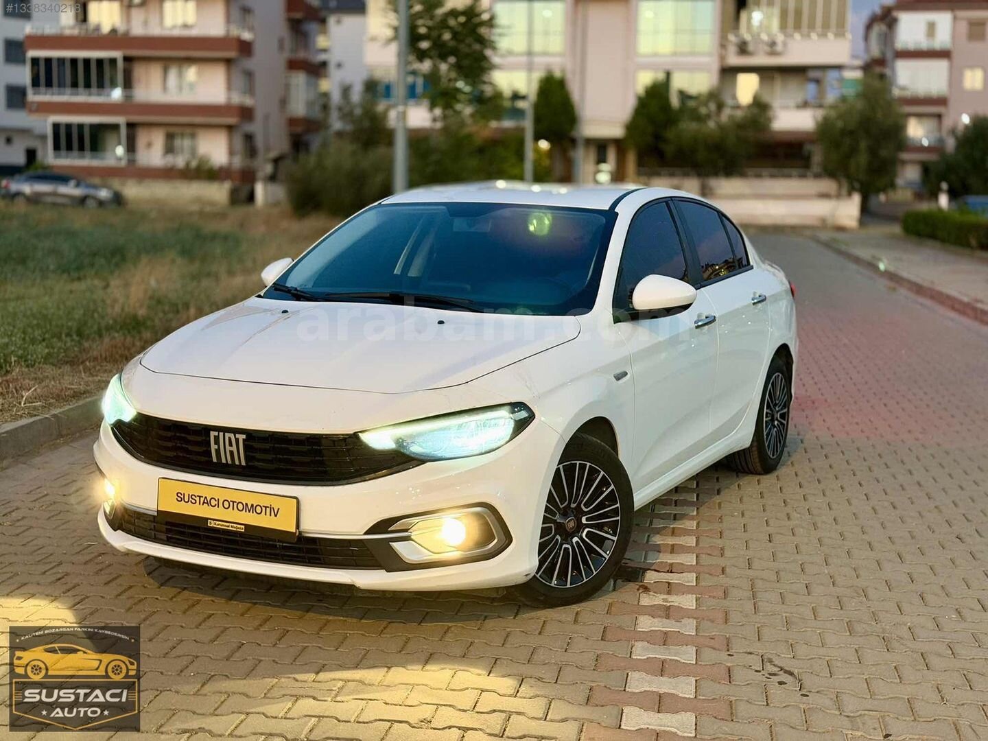 Galeriden Fiat Egea 1.4 Fire Urban 2023 Model İzmir 113.000 km Beyaz 3