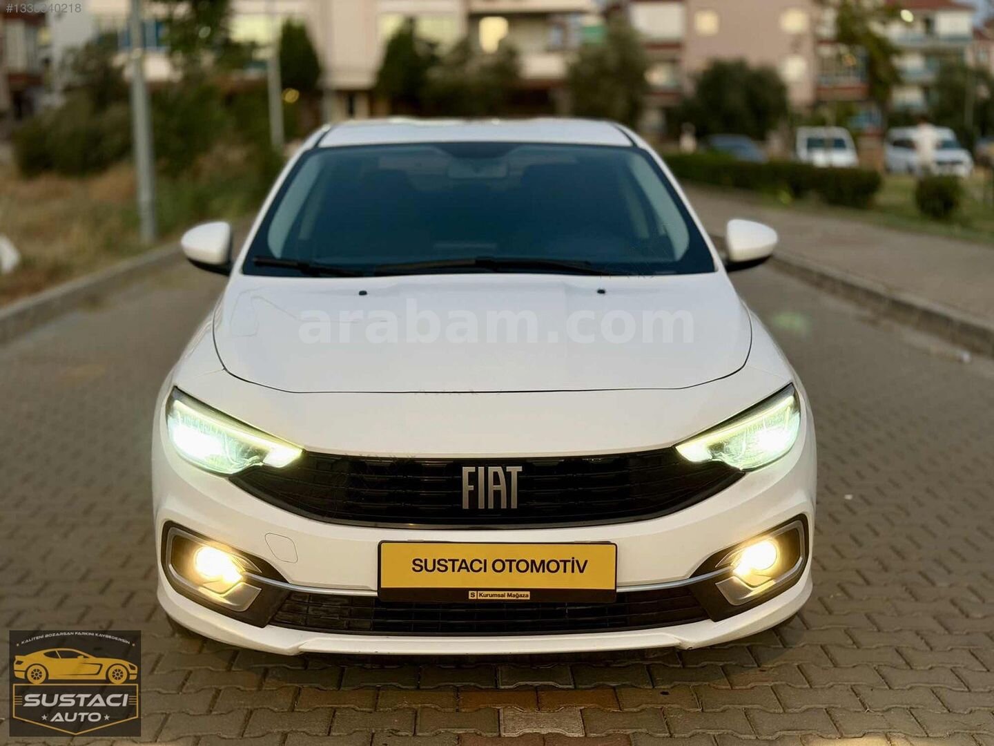 Galeriden Fiat Egea 1.4 Fire Urban 2023 Model İzmir 113.000 km Beyaz 2