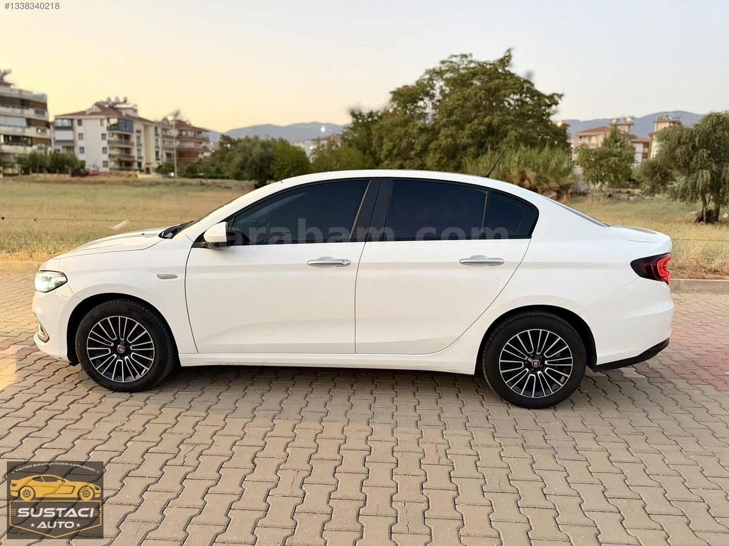 Galeriden Fiat Egea 1.4 Fire Urban 2023 Model İzmir 113.000 km Beyaz 5