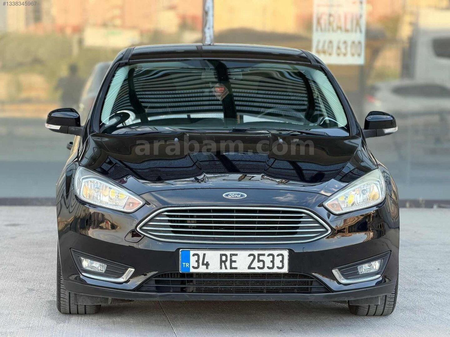 Galeriden Ford Focus 1.5 TDCi Style 2016 Model Ankara 169.000 km Siyah 2