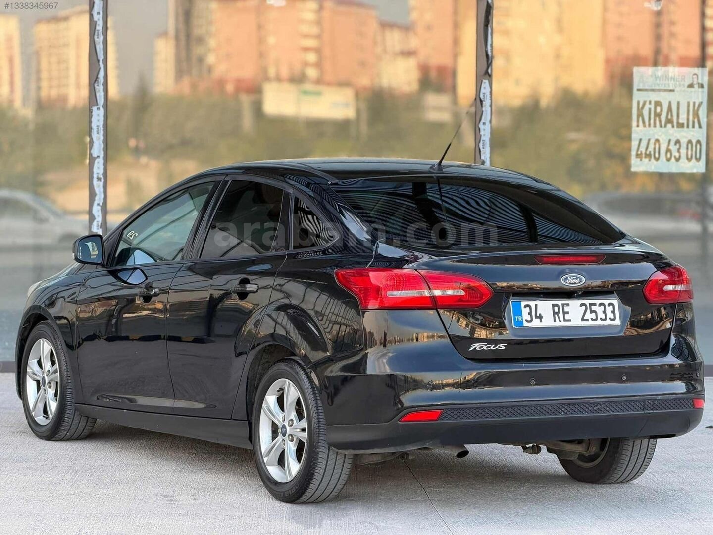Galeriden Ford Focus 1.5 TDCi Style 2016 Model Ankara 169.000 km Siyah 5