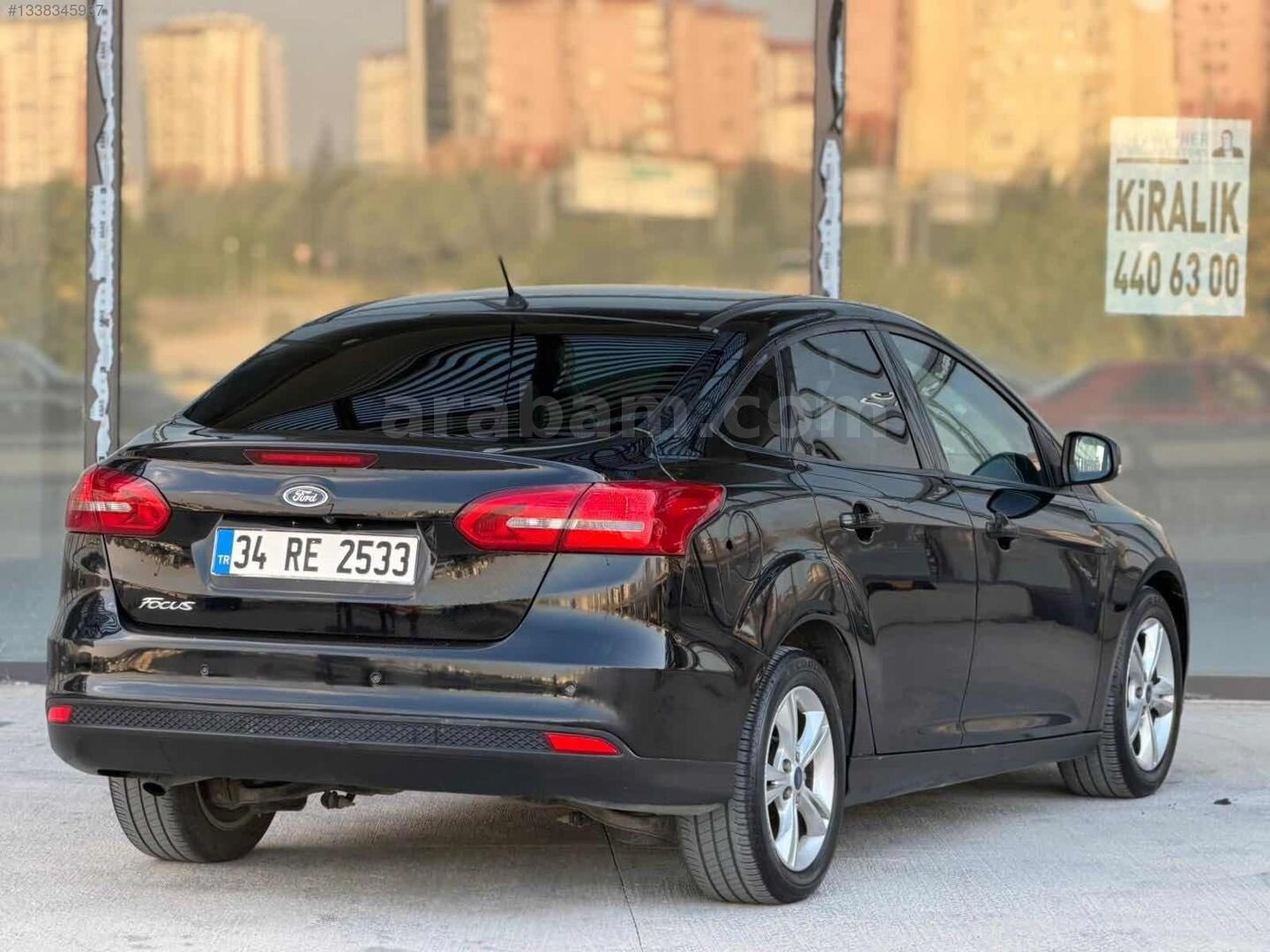 Galeriden Ford Focus 1.5 TDCi Style 2016 Model Ankara 169.000 km Siyah 4
