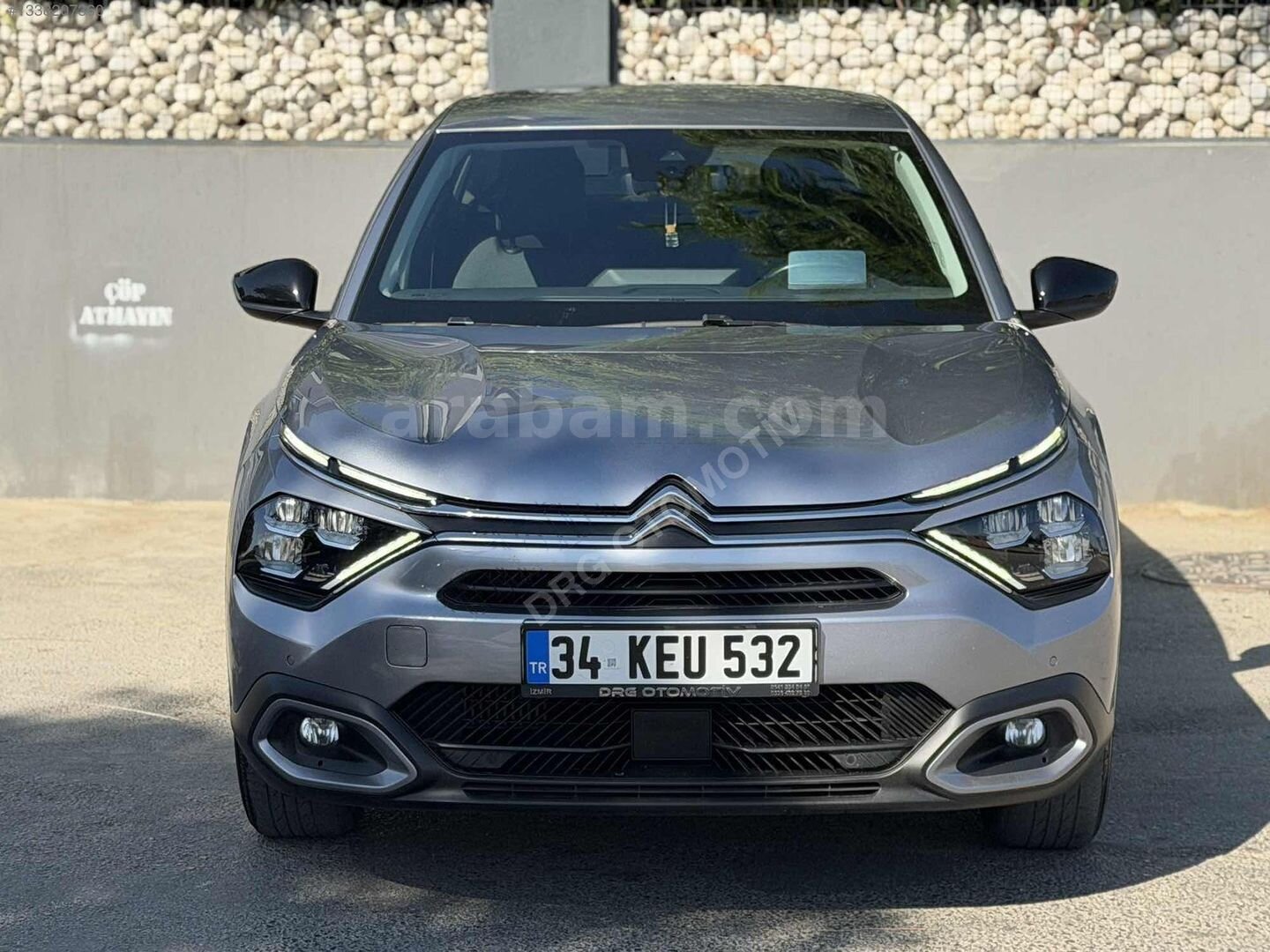 Galeriden Citroen C4 X 1.2 PureTech Shine 2024 Model İzmir 80.000 km Gri 3