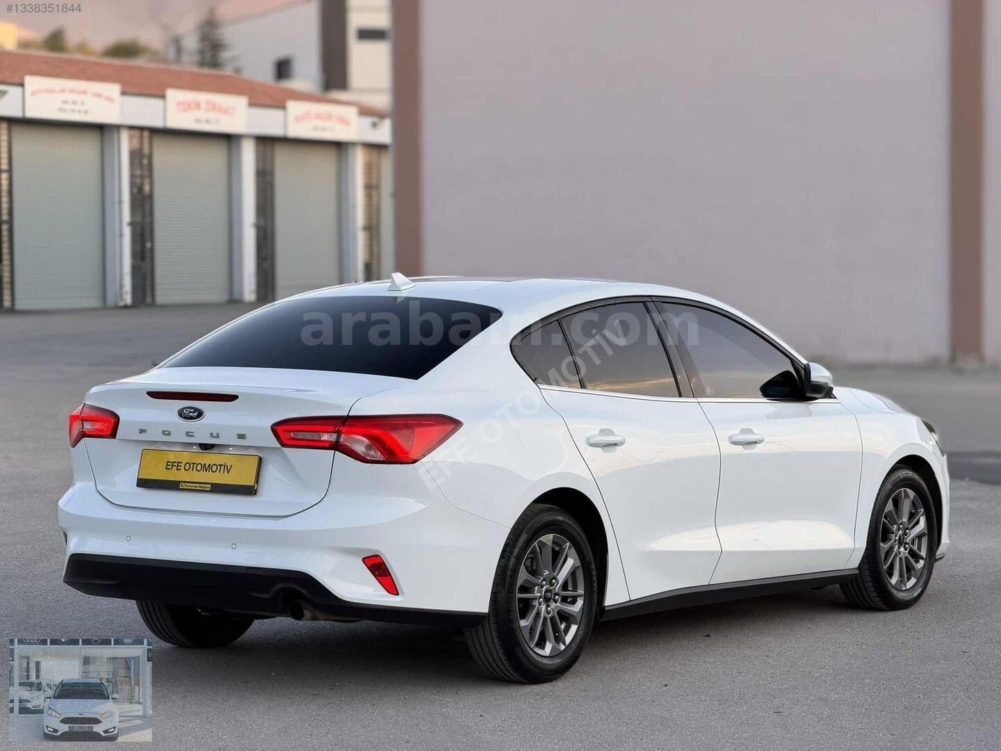Galeriden Ford Focus 1.5 EcoBlue Titanium Stil 2024 Model Niğde 88.000 km Beyaz 6