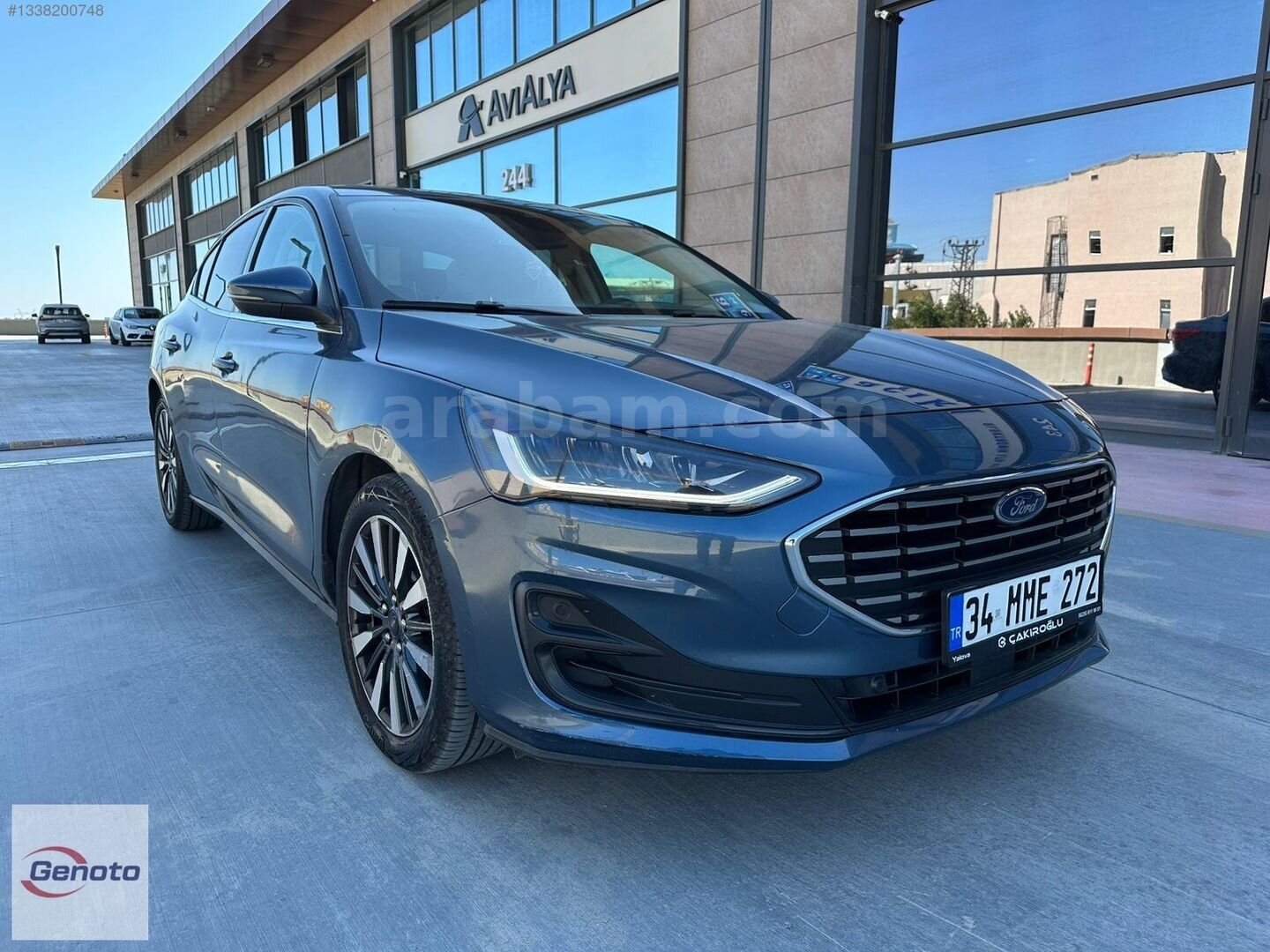 Galeriden Ford Focus 1.5 EcoBlue Titanium X 2024 Model İstanbul 68.000 km Mavi 2