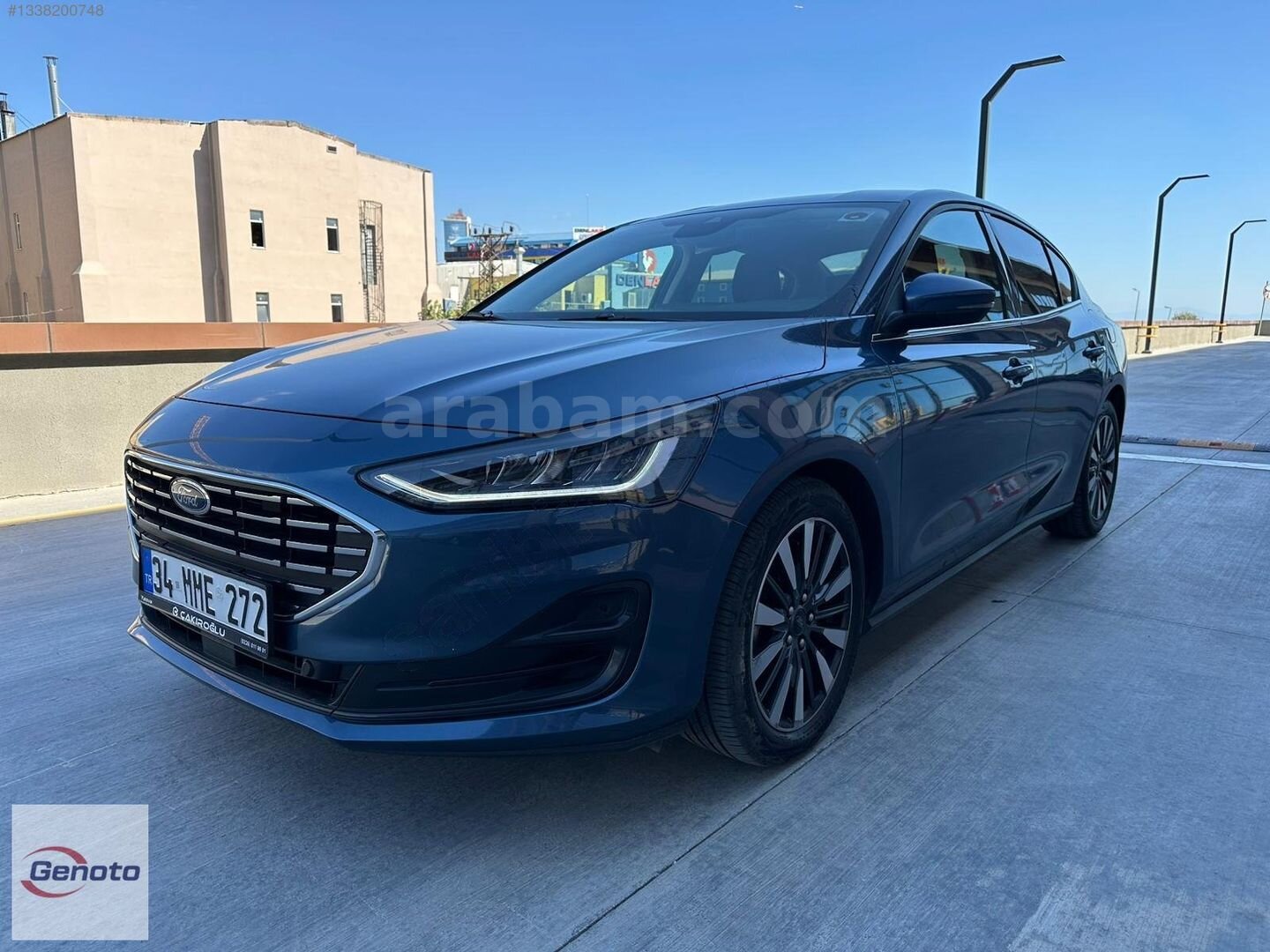 Galeriden Ford Focus 1.5 EcoBlue Titanium X 2024 Model İstanbul 68.000 km Mavi 1