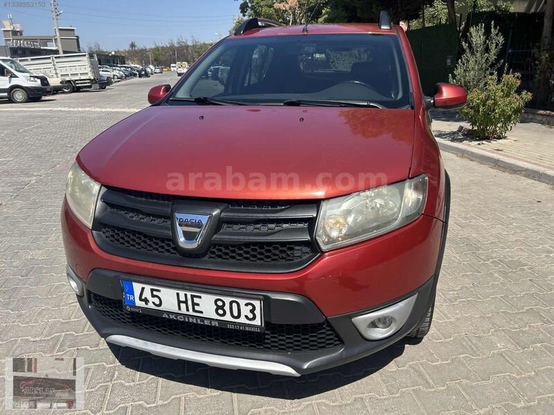 Galeriden Dacia Sandero 1.5 dCi Stepway 2013 Model İzmir 362.000 km Kırmızı