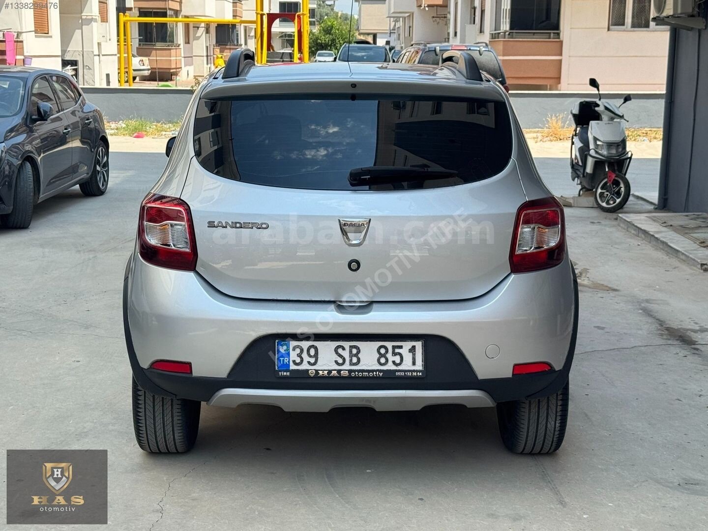 Galeriden Dacia Sandero 1.5 dCi Stepway 2015 Model İzmir 195.000 km Gri 7
