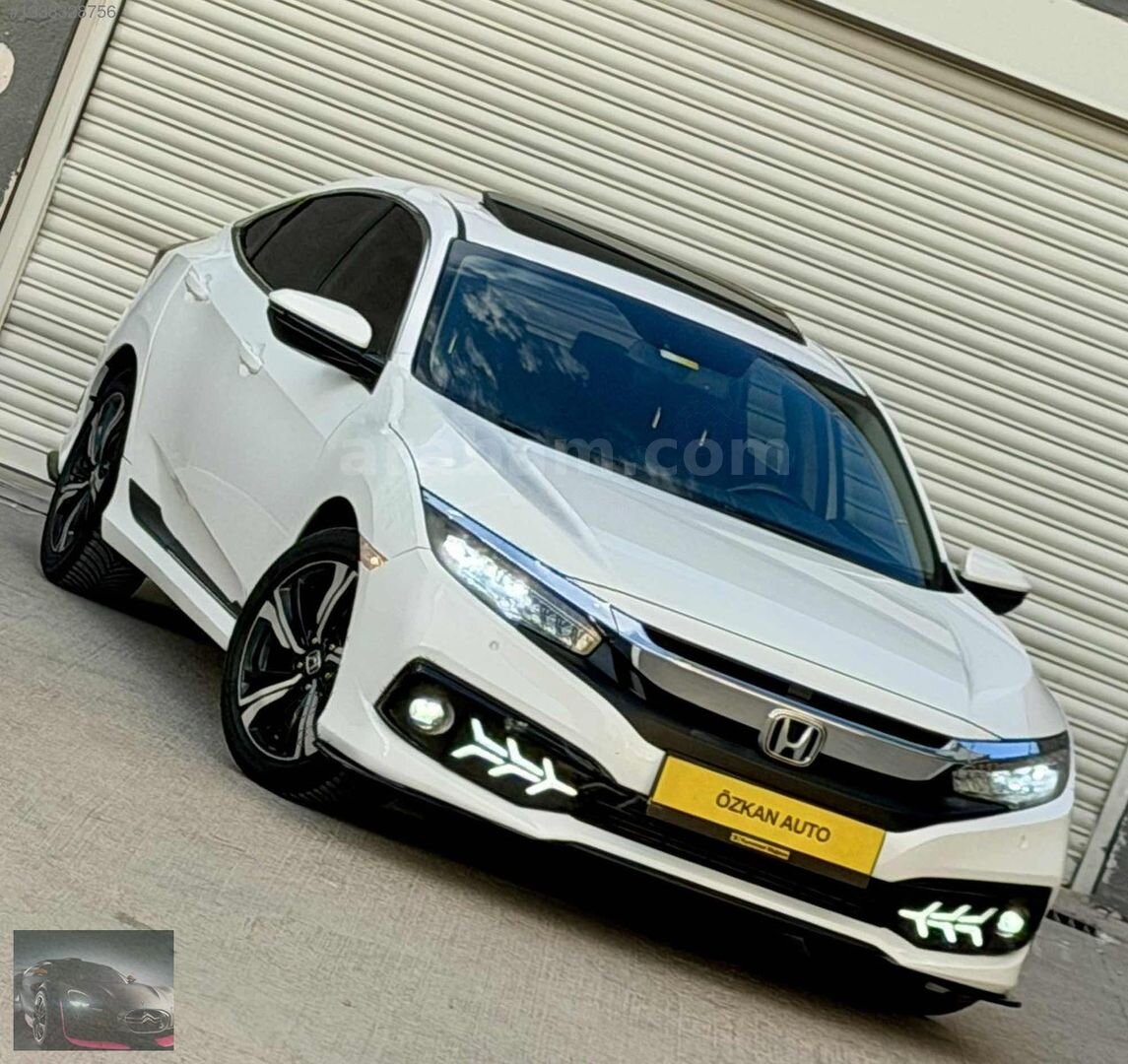 Galeriden Honda Civic 1.5 i-VTEC Elegance 2020 Model Ankara 145.000 km Beyaz 1