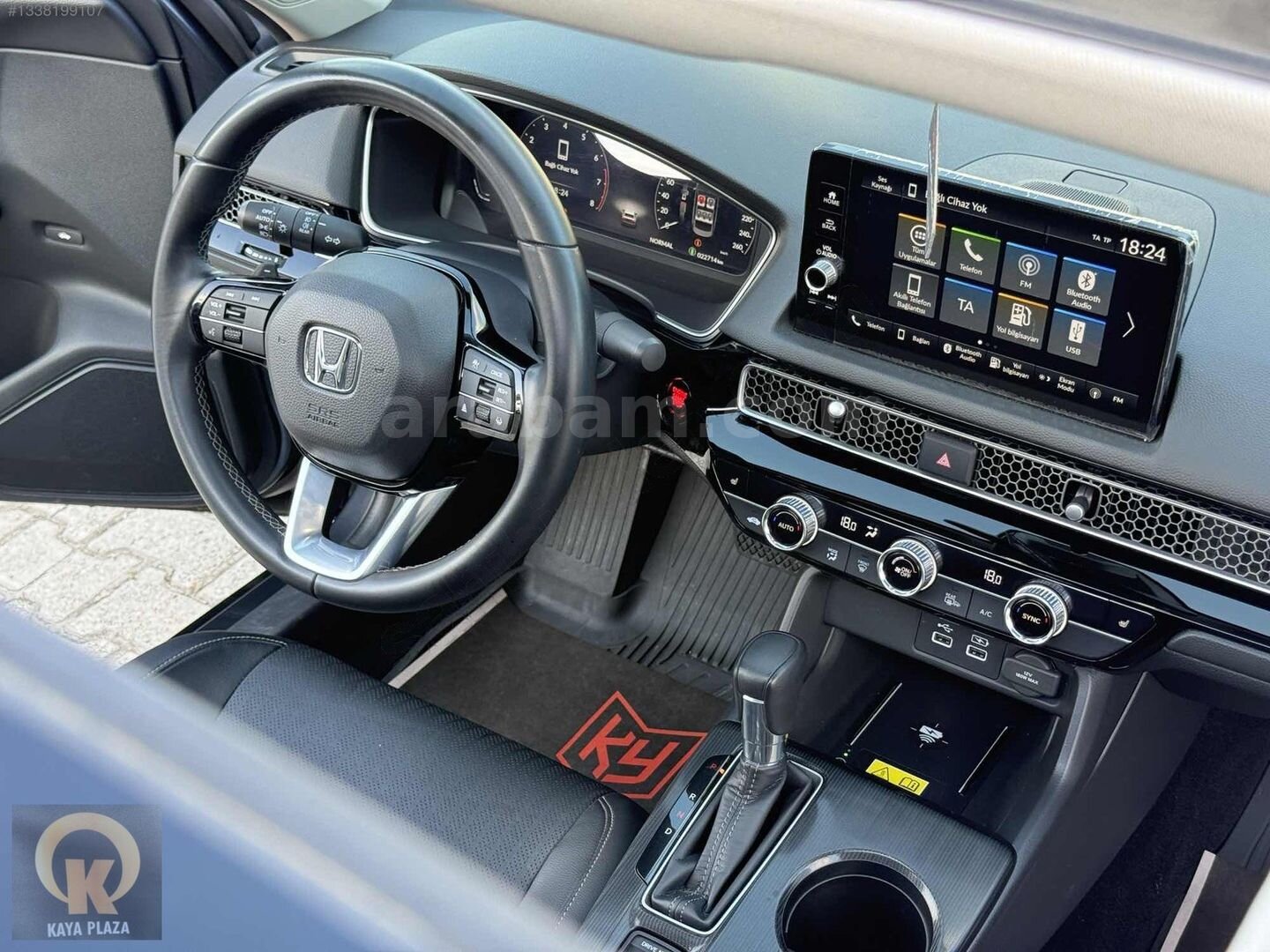 Galeriden Honda Civic 1.5 i-VTEC Executive Plus 2022 Model Malatya 55.000 km Füme 3