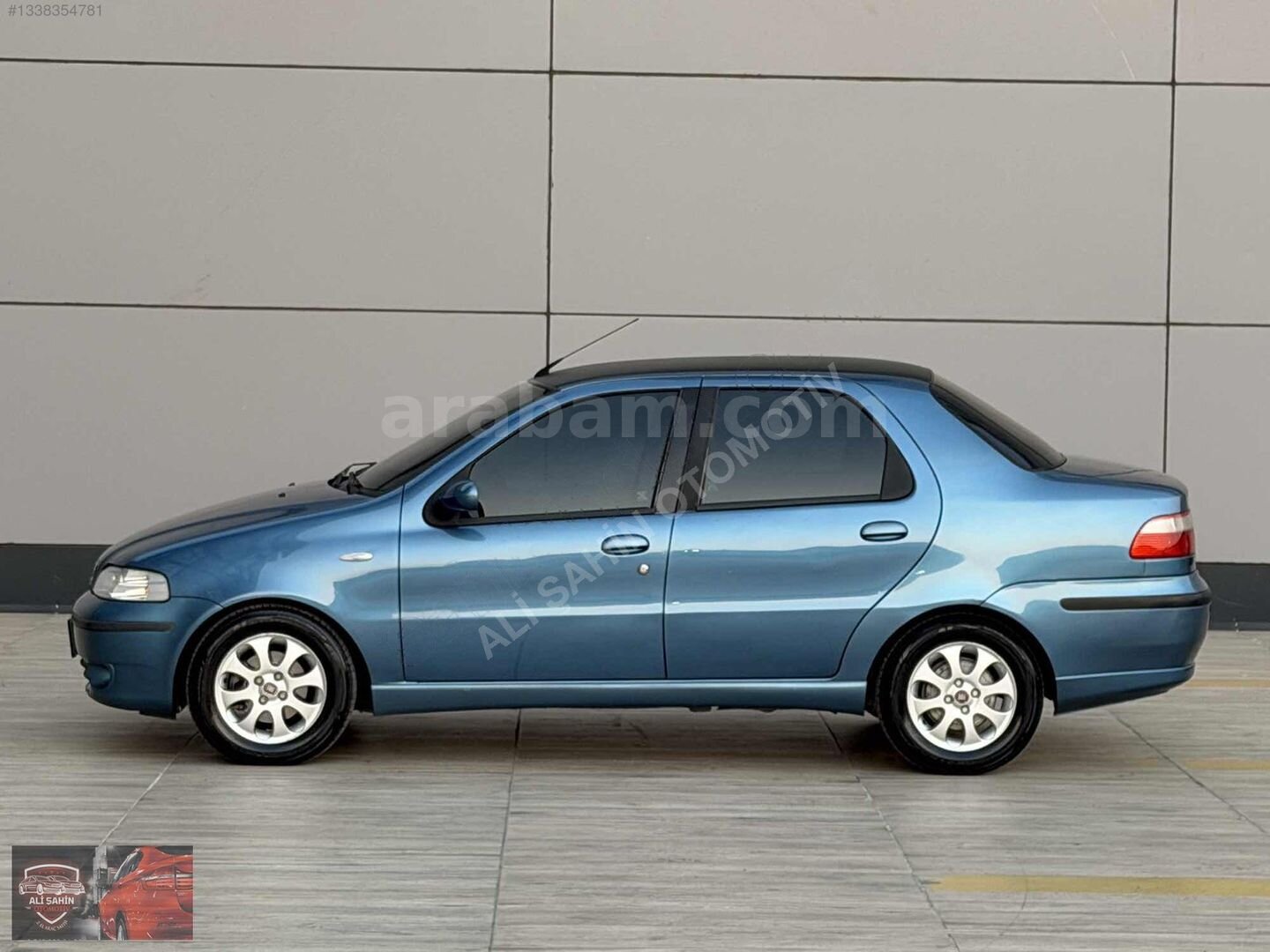 Galeriden Fiat Albea 1.2 HL 2003 Model Bursa 260.000 km Mavi 7