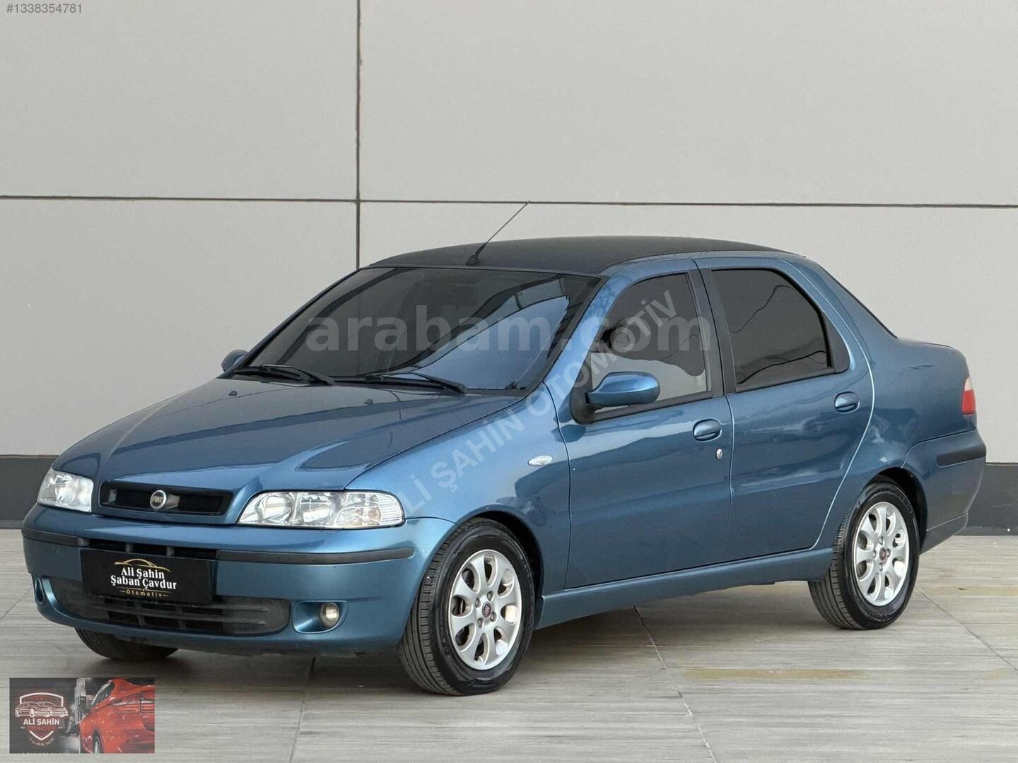 Galeriden Fiat Albea 1.2 HL 2003 Model Bursa 260.000 km Mavi 4