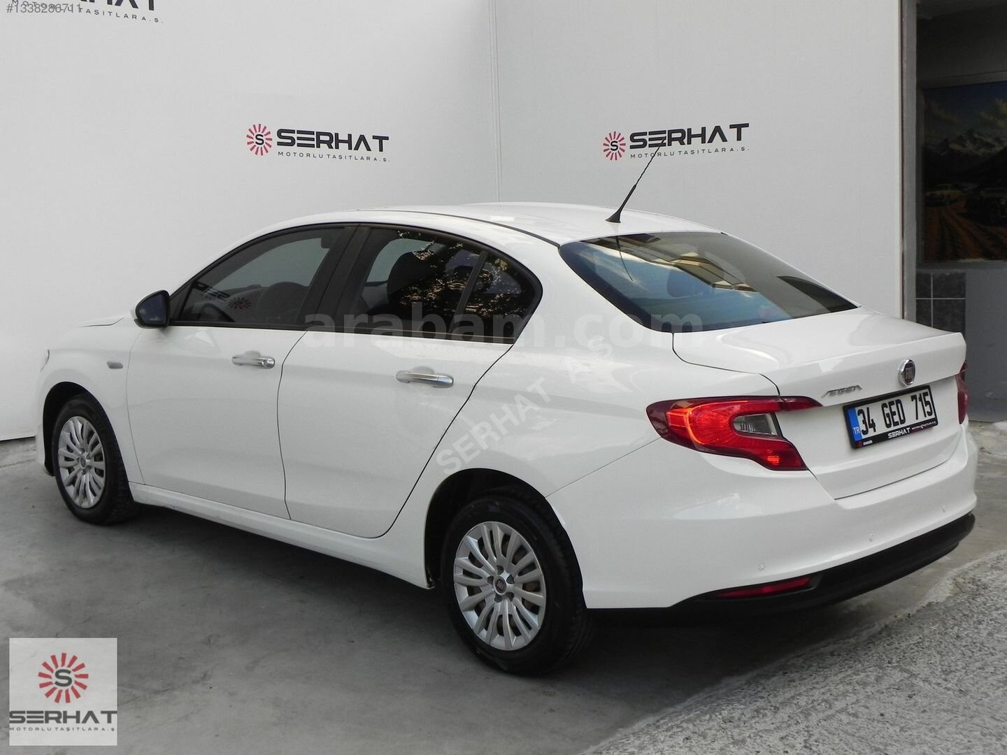 Galeriden Fiat Egea 1.6 Multijet Easy 2022 Model İstanbul 122.000 km Beyaz 7