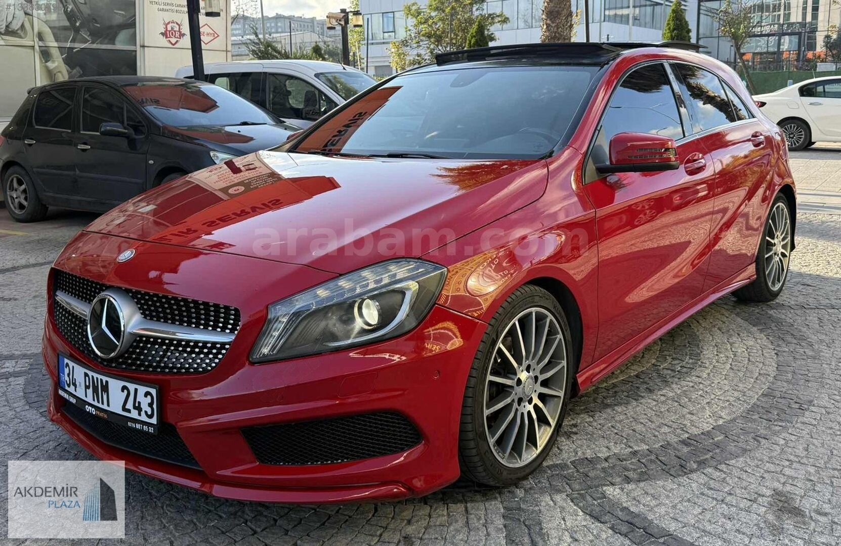Galeriden Mercedes - Benz A 180 AMG Sport 2015 Model İstanbul 157.000 km Kırmızı 7