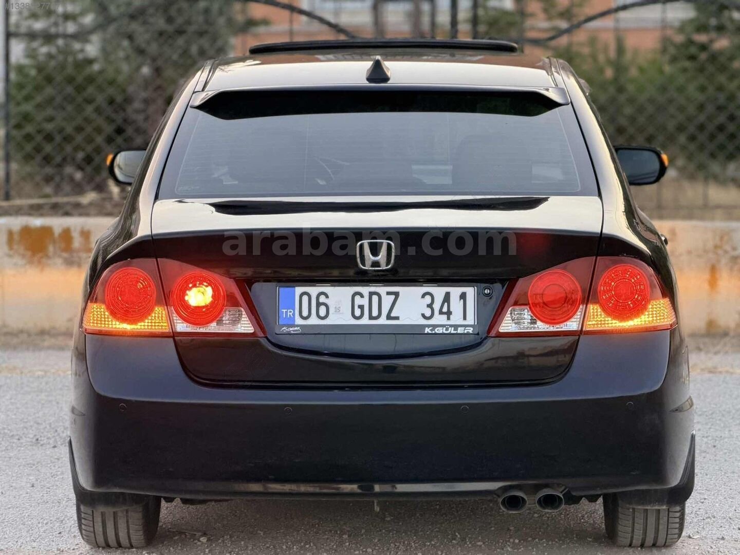 Galeriden Honda Civic 1.6i VTEC Elegance 2007 Model Ankara 175.000 km Siyah 6