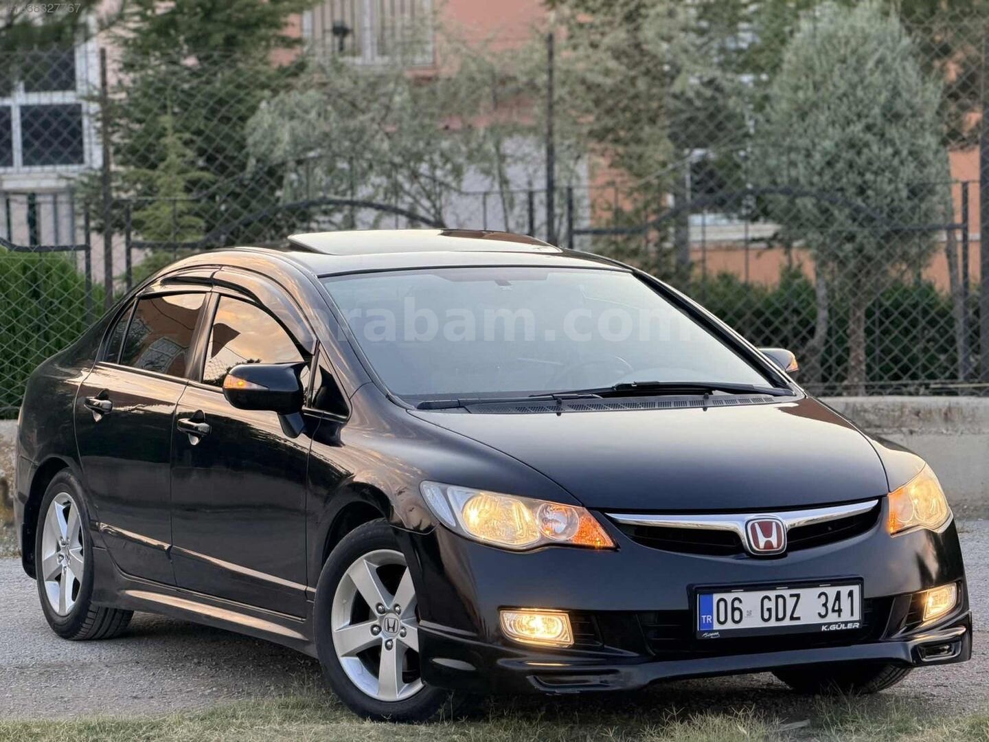 Galeriden Honda Civic 1.6i VTEC Elegance 2007 Model Ankara 175.000 km Siyah 5