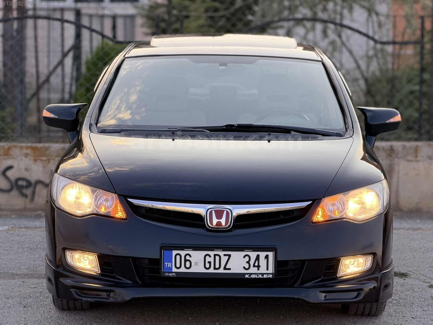 Galeriden Honda Civic 1.6i VTEC Elegance 2007 Model Ankara 175.000 km Siyah 2