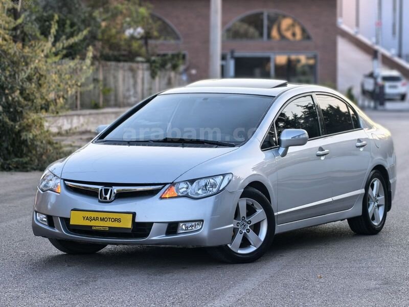 Galeriden Honda Civic 1.6i VTEC Elegance 2007 Model Aksaray 194.000 km Gri