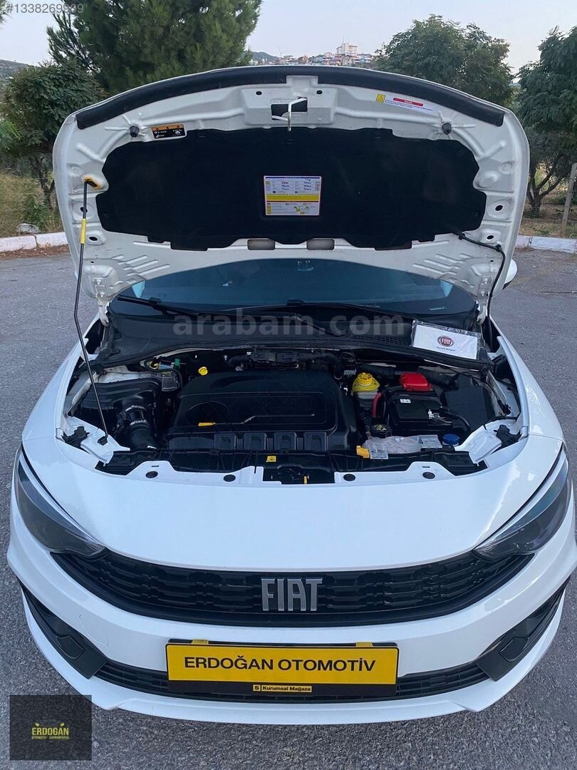 Galeriden Fiat Egea 1.3 Multijet Easy 2022 Model İzmir 106.000 km Beyaz 6