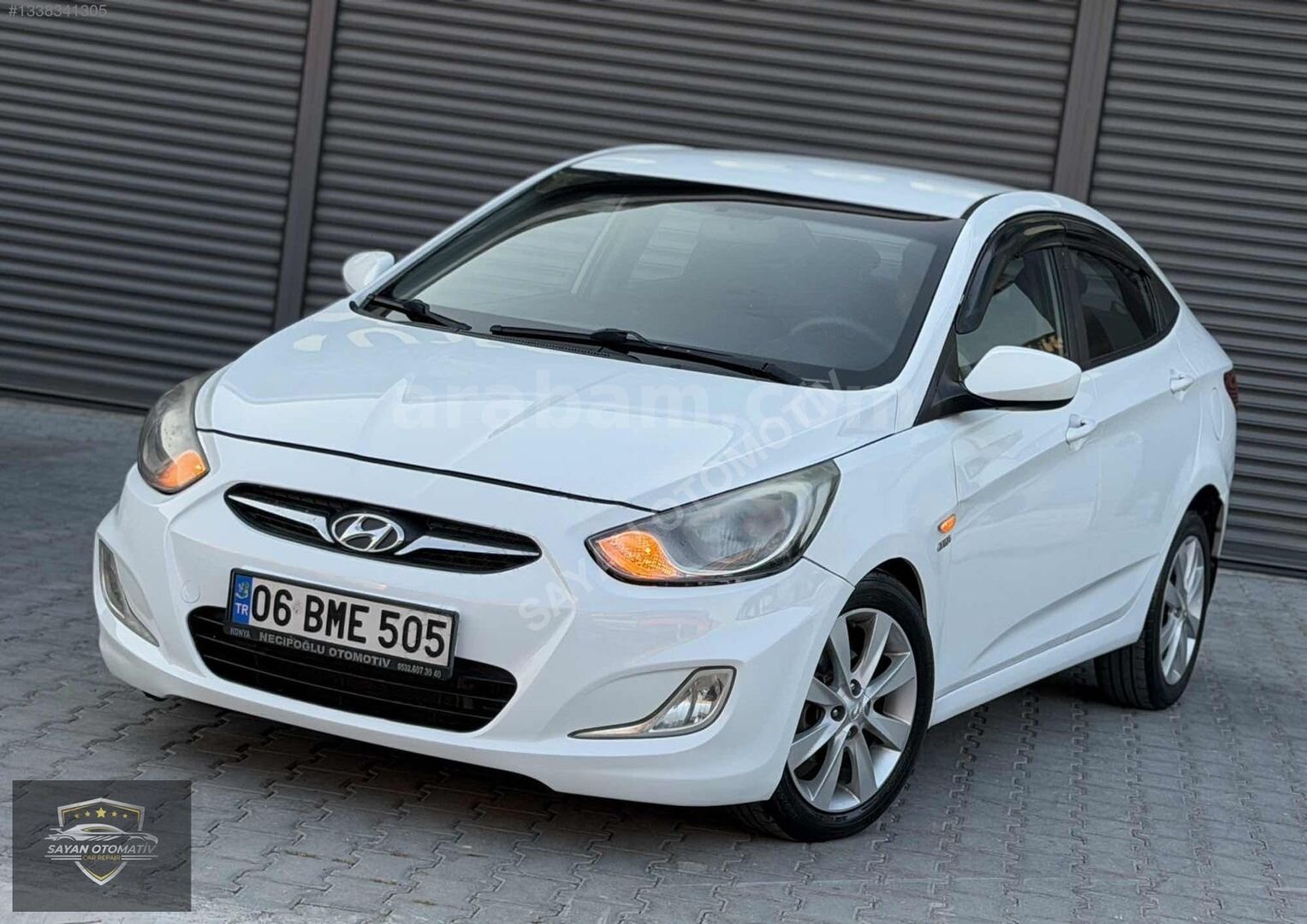 Galeriden Hyundai Accent Blue 1.6 CRDI Mode 2013 Model Konya 210.000 km Beyaz 1