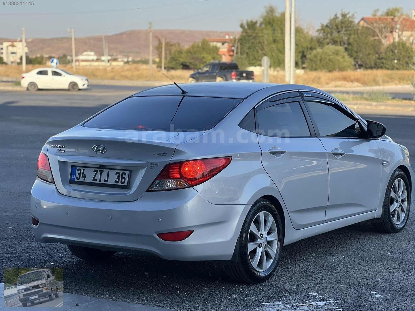 Galeriden Hyundai Accent Blue 1.6 CRDI Mode Plus 2013 Model Aksaray 223.000 km Gri 7