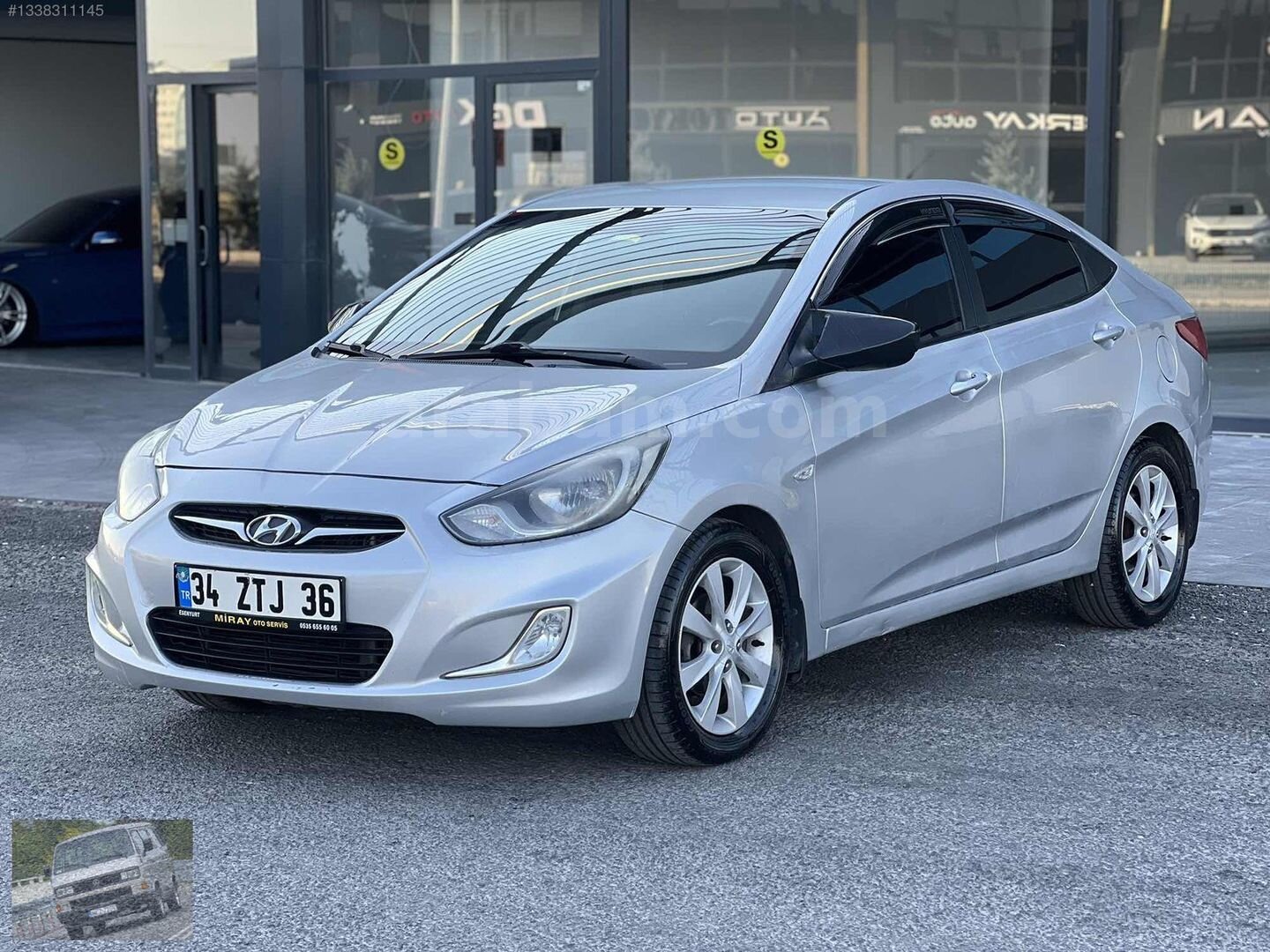 Galeriden Hyundai Accent Blue 1.6 CRDI Mode Plus 2013 Model Aksaray 223.000 km Gri 4