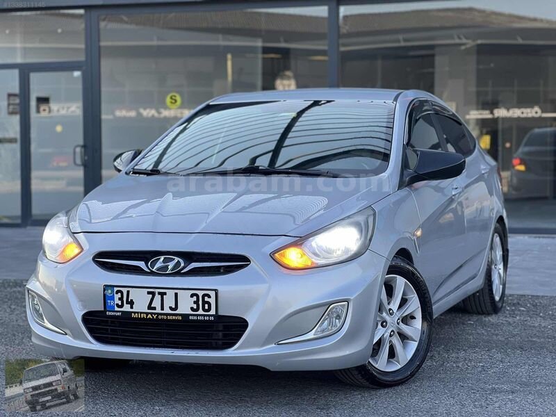 Galeriden Hyundai Accent Blue 1.6 CRDI Mode Plus 2013 Model Aksaray 223.000 km Gri