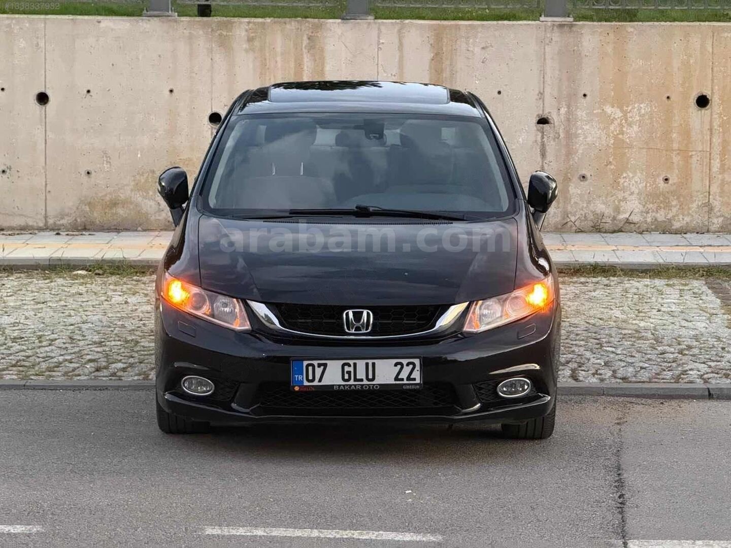 Galeriden Honda Civic 1.6i VTEC Eco Elegance 2014 Model Konya 212.000 km Siyah 7