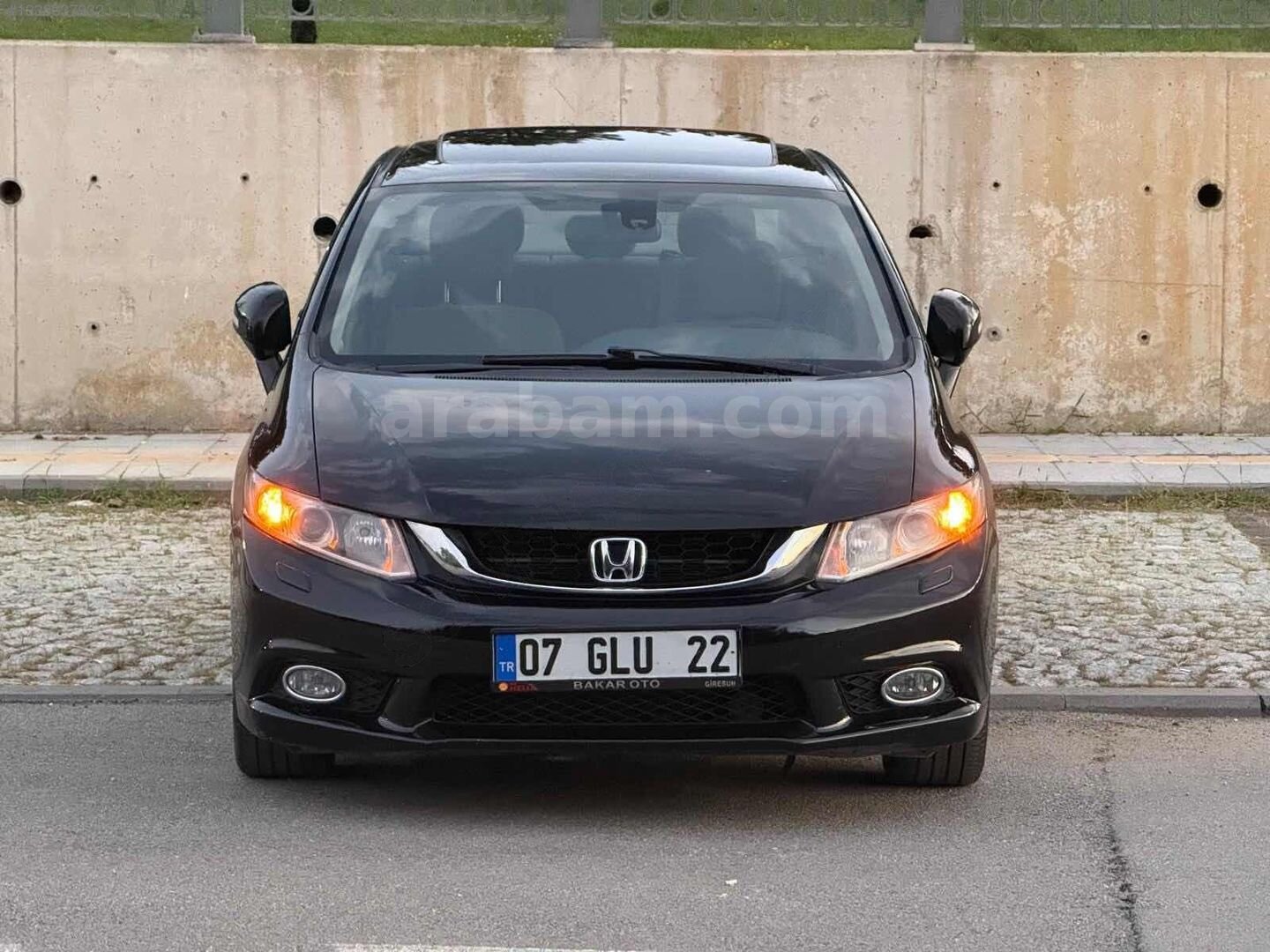 Galeriden Honda Civic 1.6i VTEC Eco Elegance 2014 Model Konya 212.000 km Siyah 2