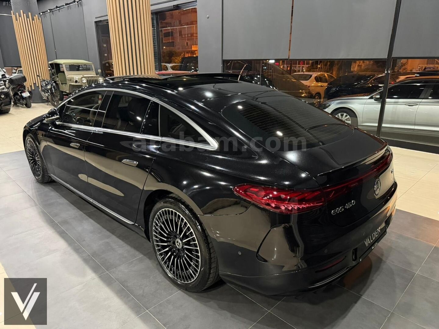 Galeriden Mercedes - Benz EQS 450+ 2024 Model Antalya 6.001 km Siyah 5