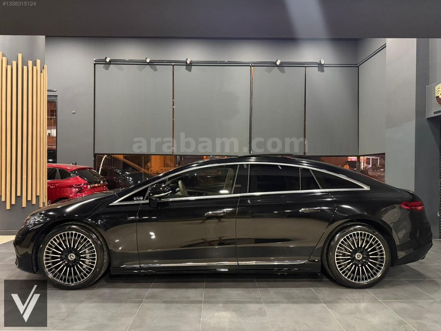 Galeriden Mercedes - Benz EQS 450+ 2024 Model Antalya 6.001 km Siyah 4