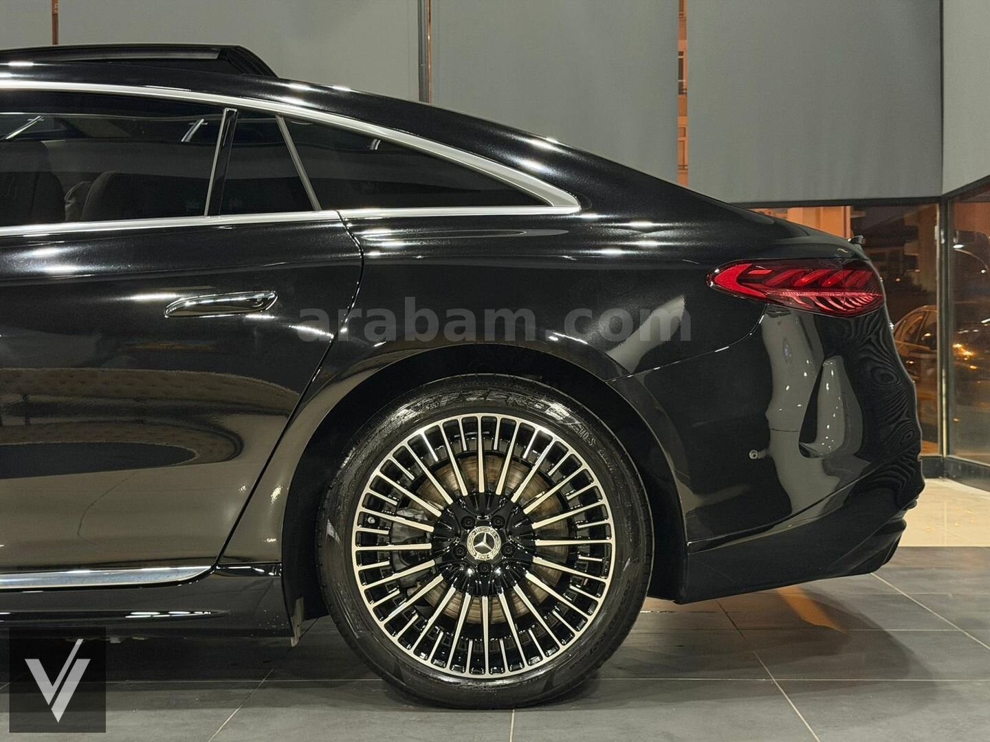 Galeriden Mercedes - Benz EQS 450+ 2024 Model Antalya 6.001 km Siyah 3