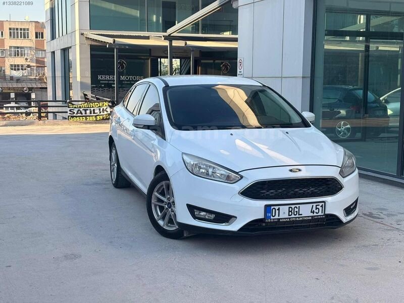 Galeriden Ford Focus 1.5 TDCi Trend X 2016 Model Adana 238.000 km Beyaz