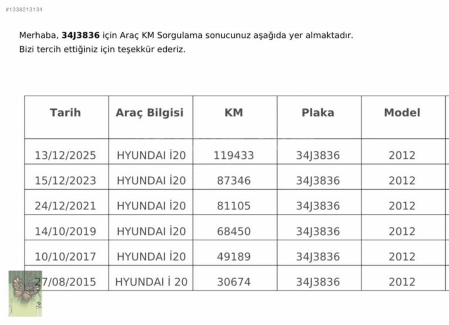 Galeriden Hyundai i20 1.4 CVVT Sense 2012 Model Antalya 124.000 km Beyaz 7