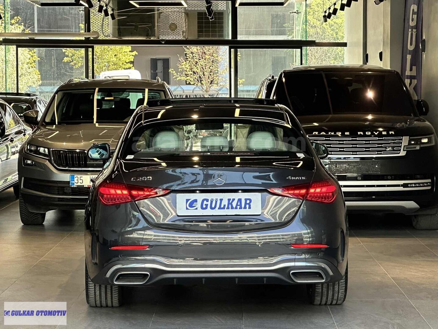 Galeriden Mercedes - Benz C 200 AMG 2025 Model İstanbul 6.001 km Füme 5