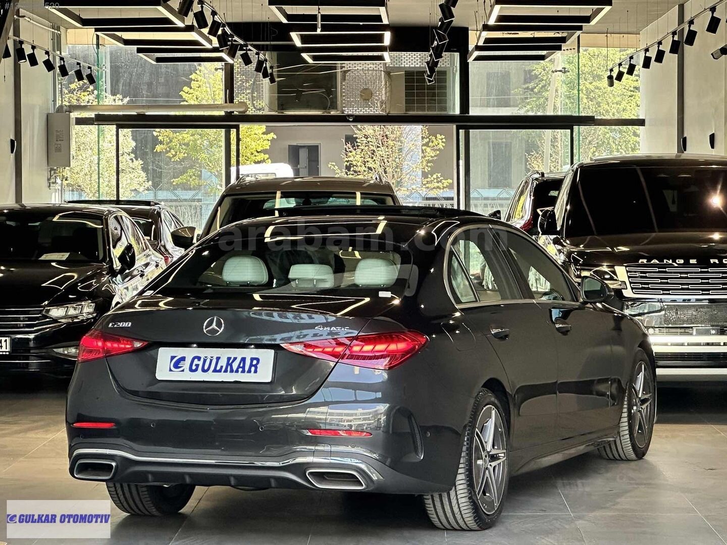 Galeriden Mercedes - Benz C 200 AMG 2025 Model İstanbul 6.001 km Füme 6