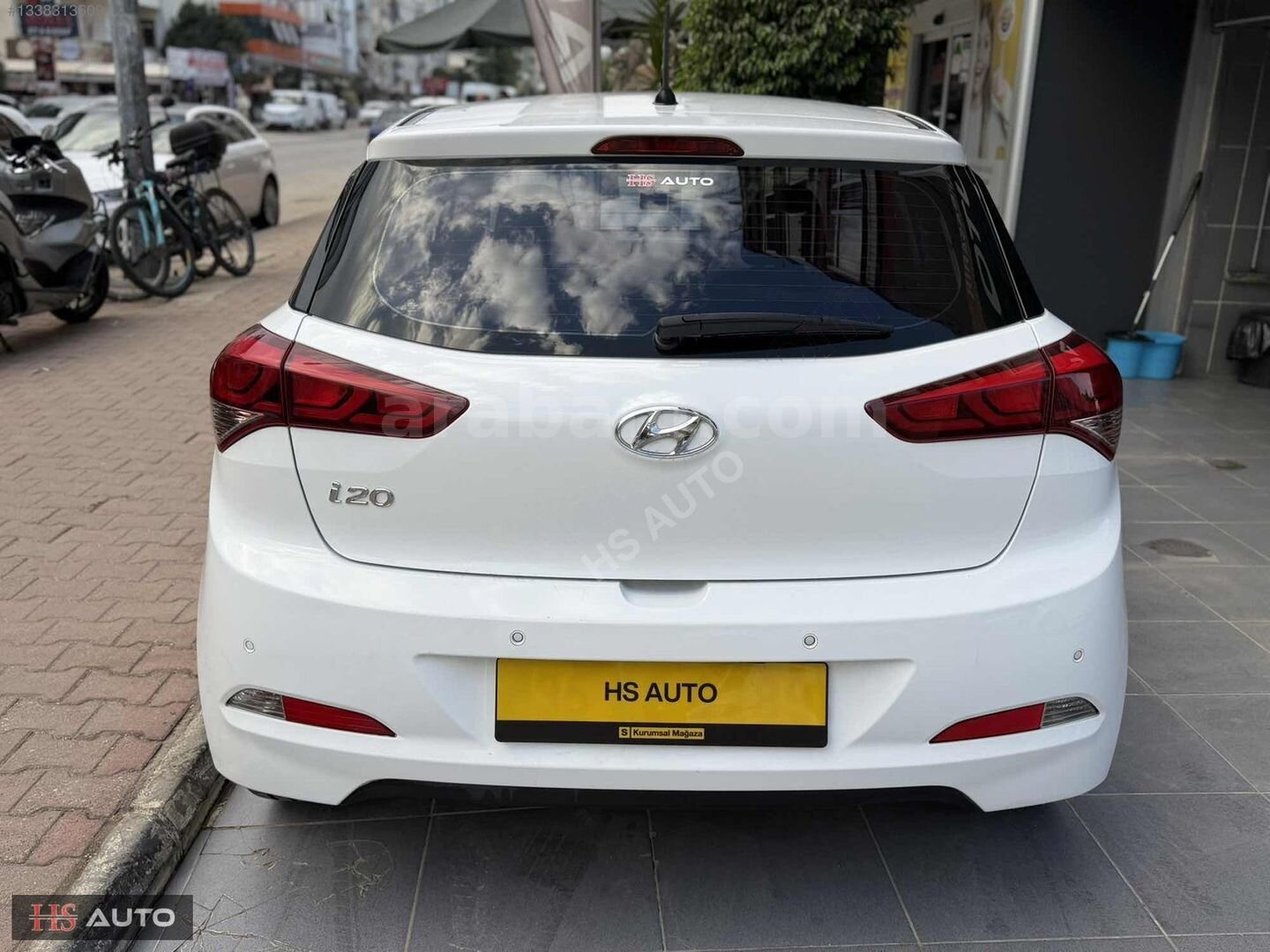 Galeriden Hyundai i20 1.2 MPI Style 2016 Model Antalya 104.000 km Beyaz 6