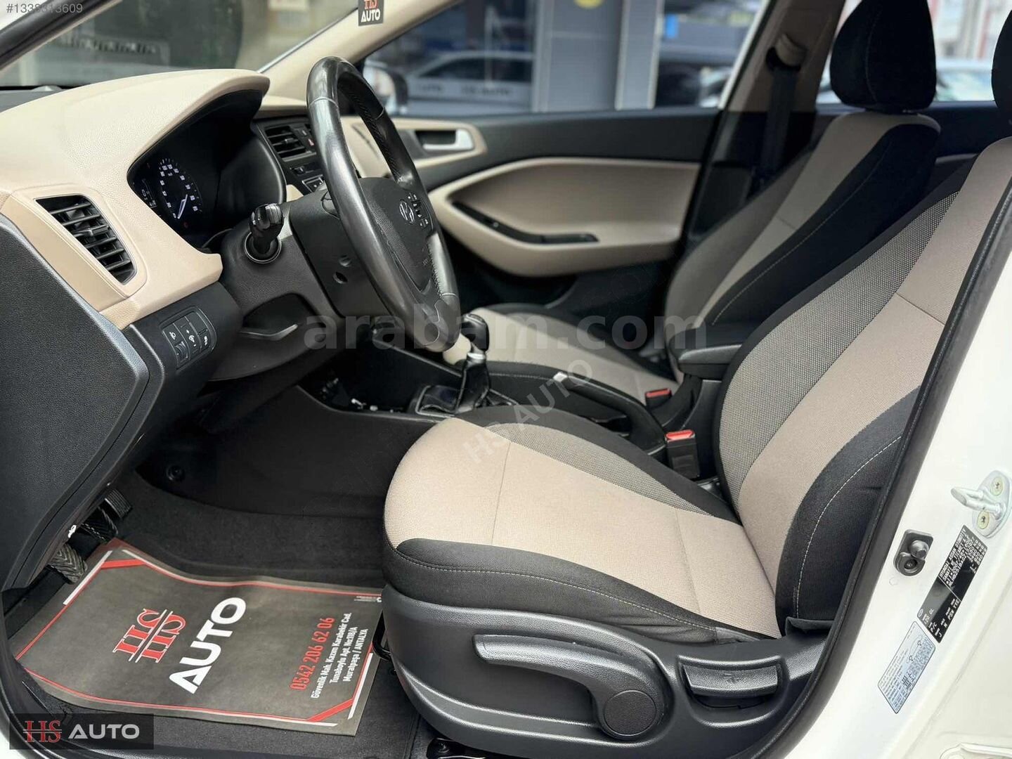 Galeriden Hyundai i20 1.2 MPI Style 2016 Model Antalya 104.000 km Beyaz 5