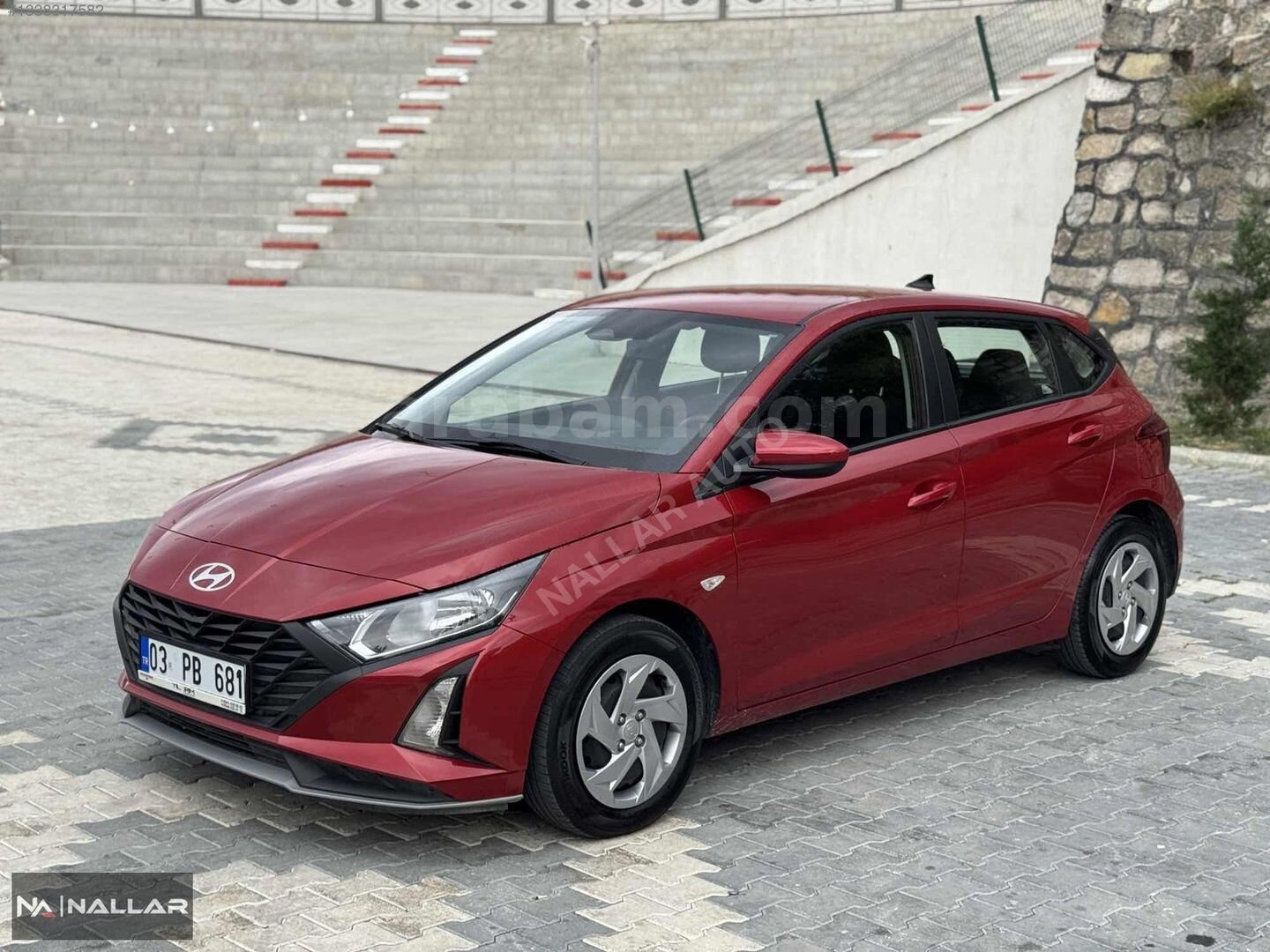Galeriden Hyundai i20 1.2 MPI Jump 2025 Model Afyonkarahisar 53.000 km Kırmızı 7