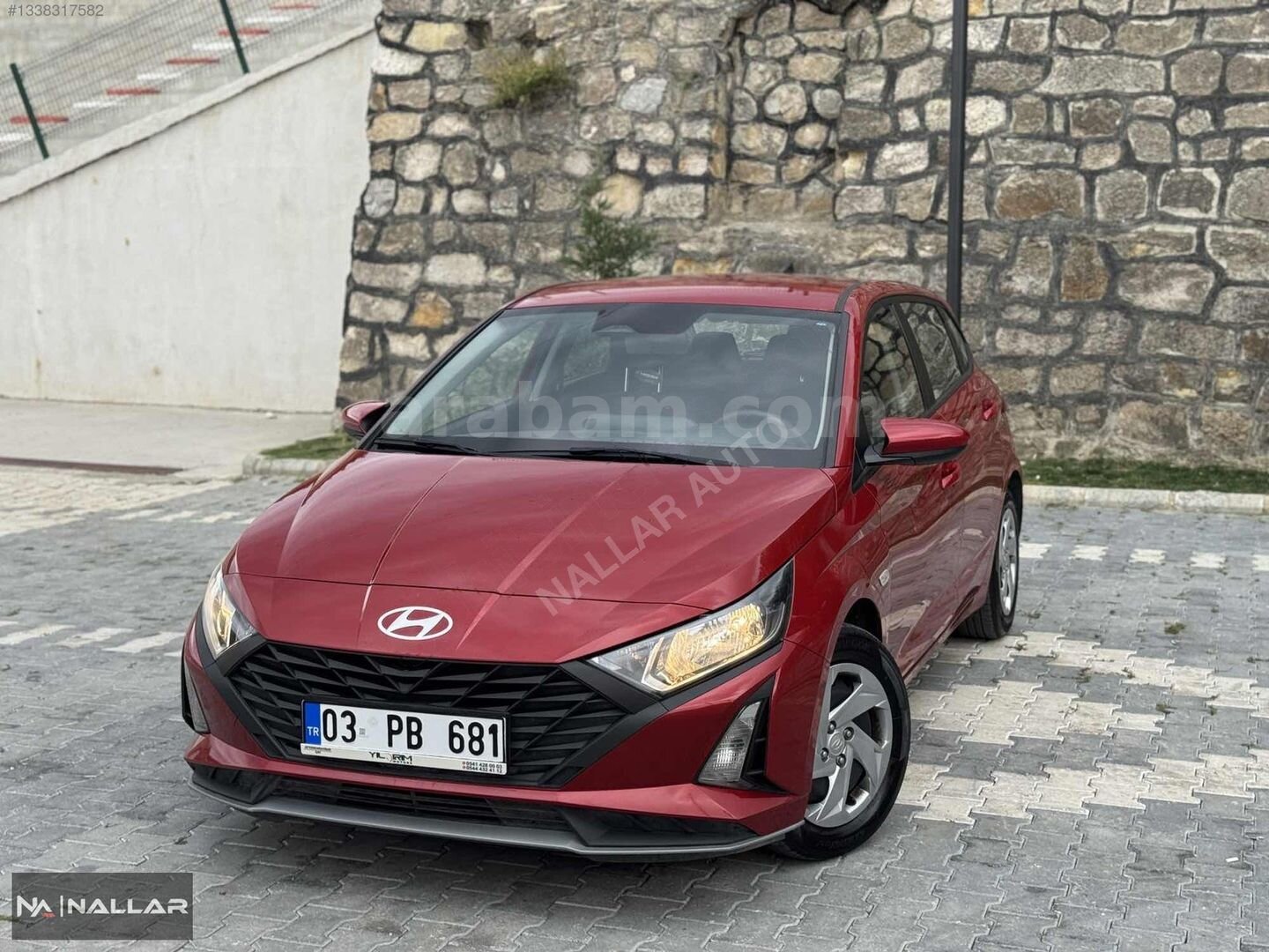 Galeriden Hyundai i20 1.2 MPI Jump 2025 Model Afyonkarahisar 53.000 km Kırmızı 1