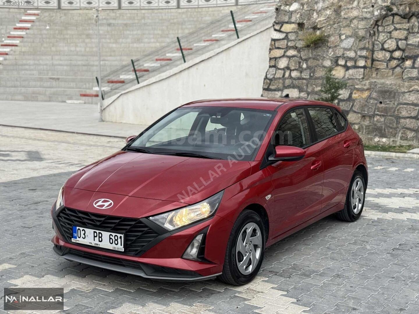 Galeriden Hyundai i20 1.2 MPI Jump 2025 Model Afyonkarahisar 53.000 km Kırmızı 2