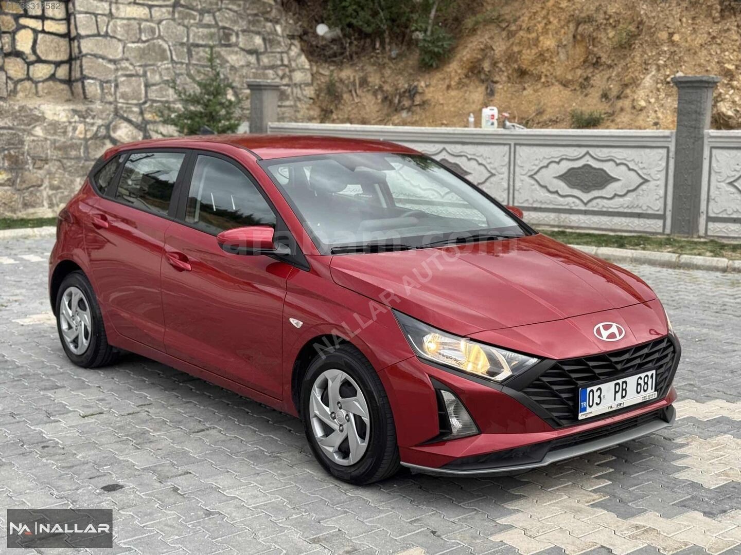 Galeriden Hyundai i20 1.2 MPI Jump 2025 Model Afyonkarahisar 53.000 km Kırmızı 3