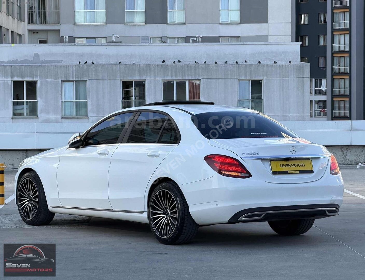 Galeriden Mercedes - Benz C 200 D Comfort 2016 Model İstanbul 192.000 km Beyaz 7